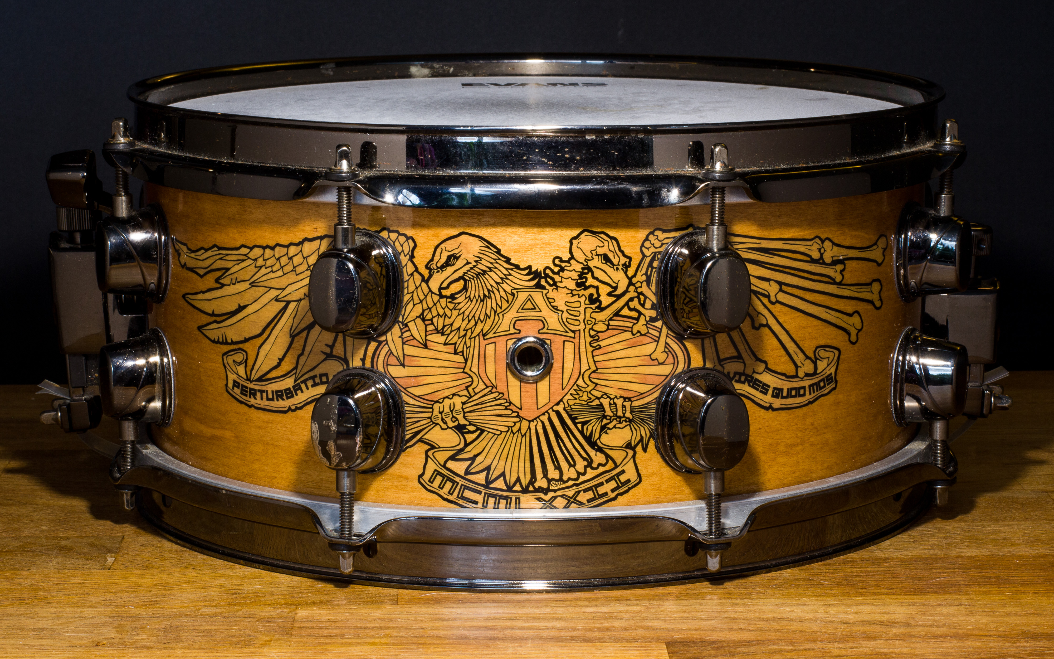 Mapex Black Panther 12" x 5.5" Chris Adler Signature